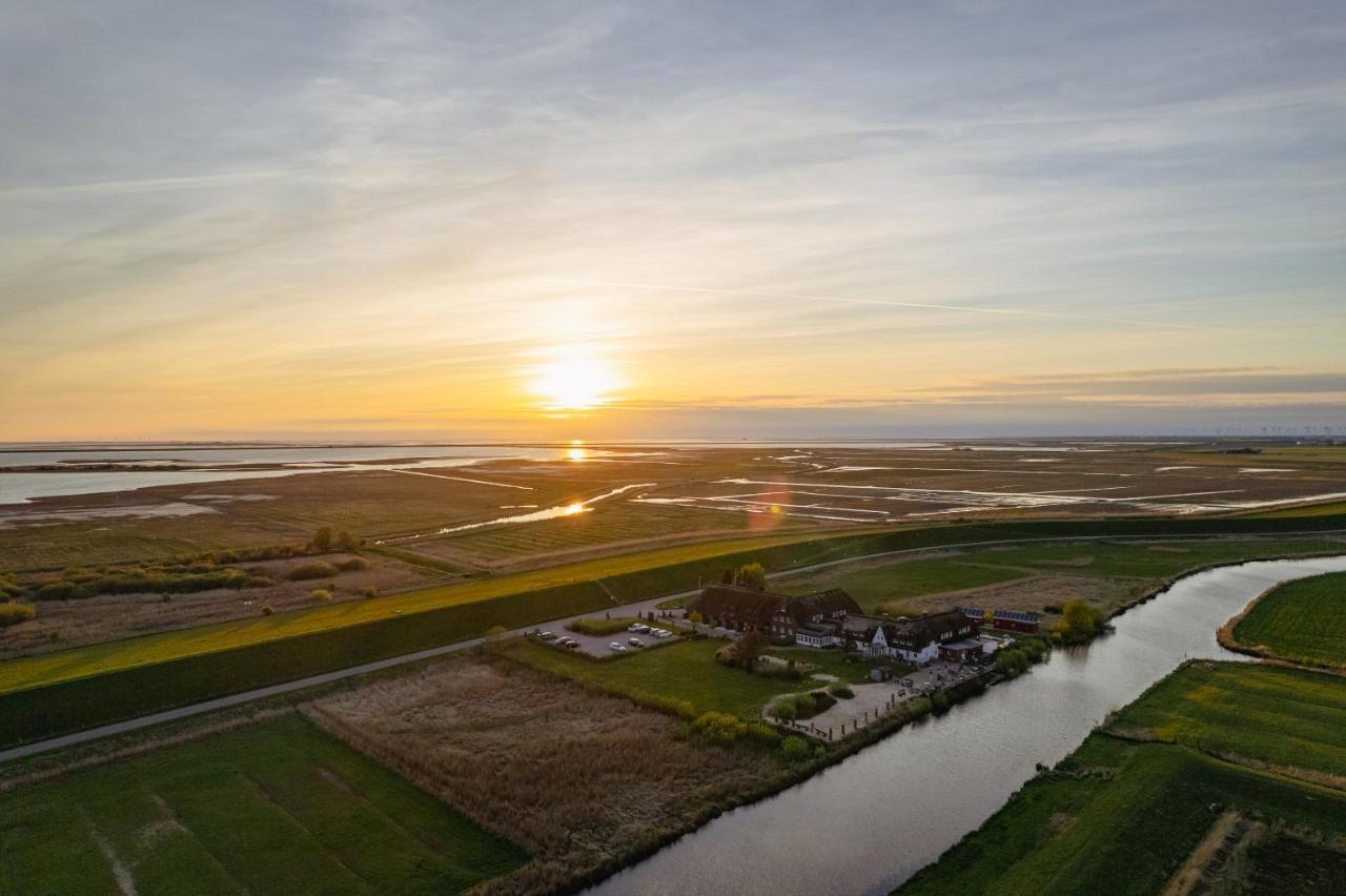 Nordsee-Hotel Arlau-Schleuse Hattstedtermarsch Esterno foto