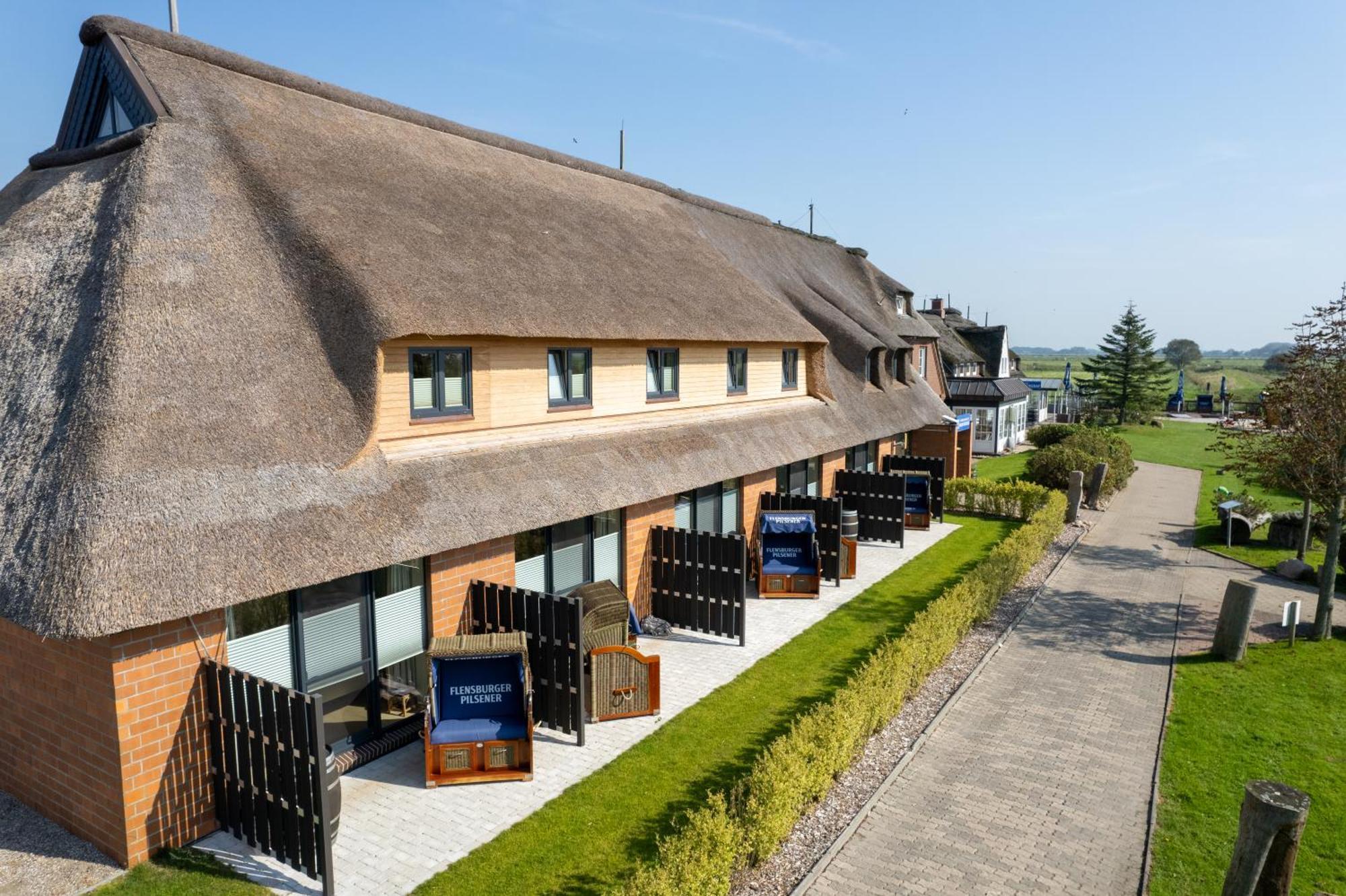 Nordsee-Hotel Arlau-Schleuse Hattstedtermarsch Esterno foto
